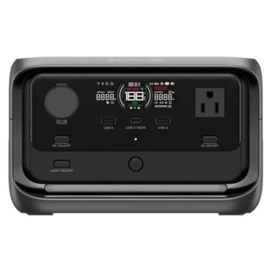 EcoFlow River 3 Plus 1200W Portable Power Station – Black